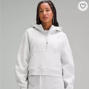 Lululemon Oversized Half-Zip Scuba Hoodie M/L
